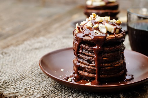 cara membuat pancake coklat