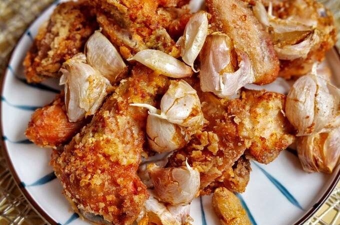 Cara membuat ayam goreng bawang putih