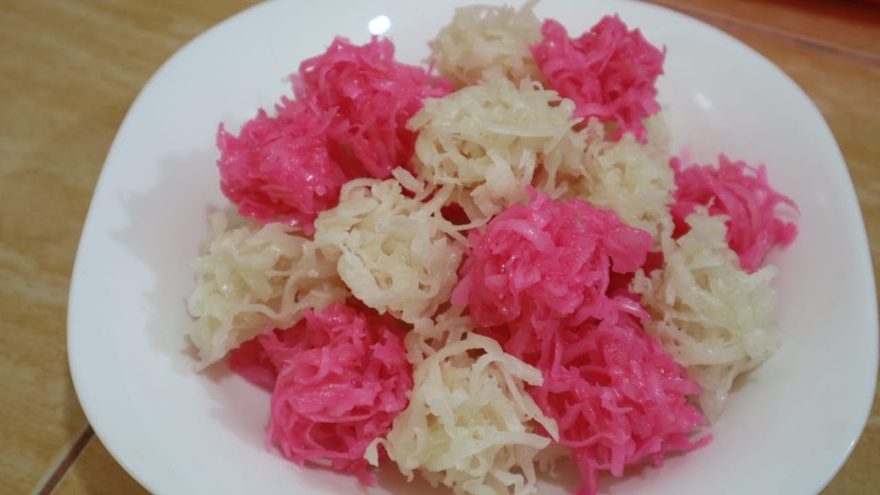 cara membuat manisan kelapa parut