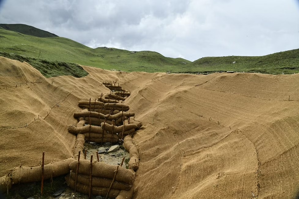 erosion control coconut matting