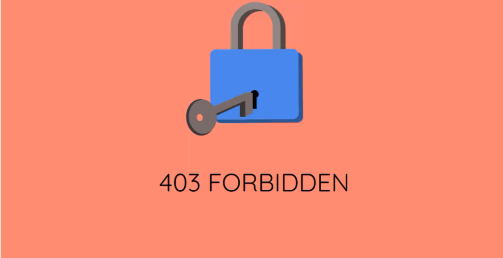 arti 403 forbidden
