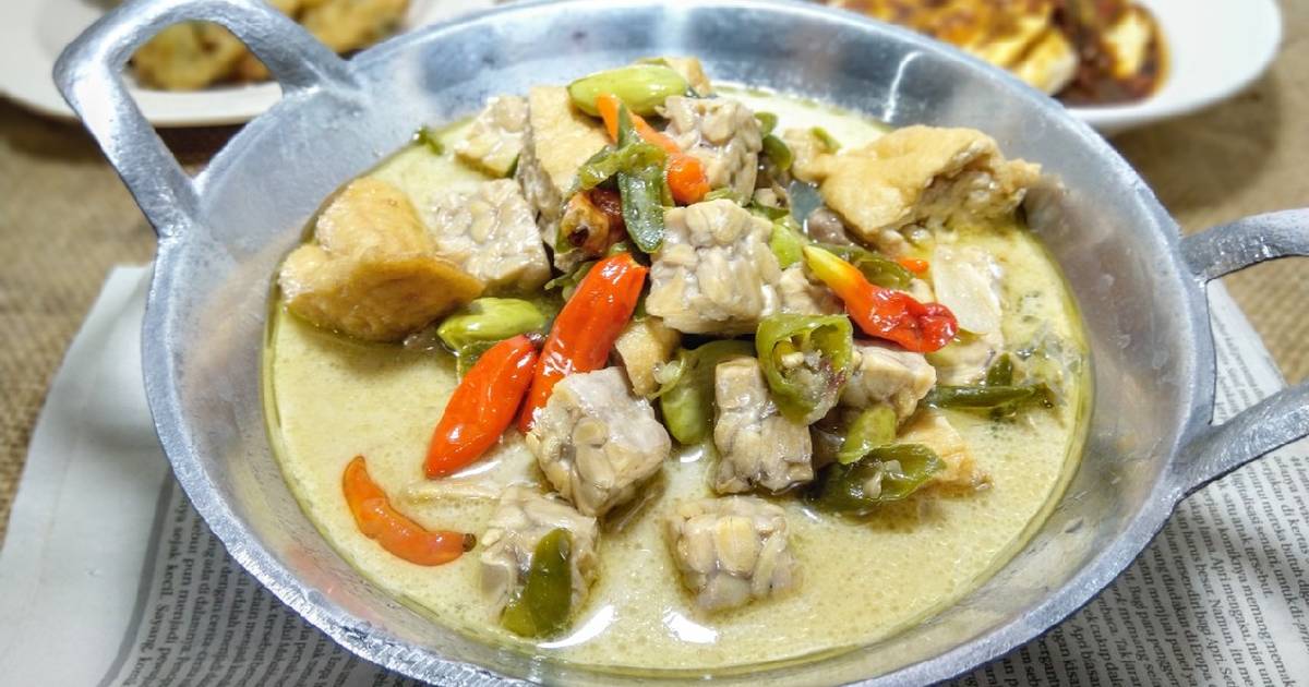 Resep Sayur Lodeh Tahu Tempe Pedas Dengan Mudah Dan Anti Gagal