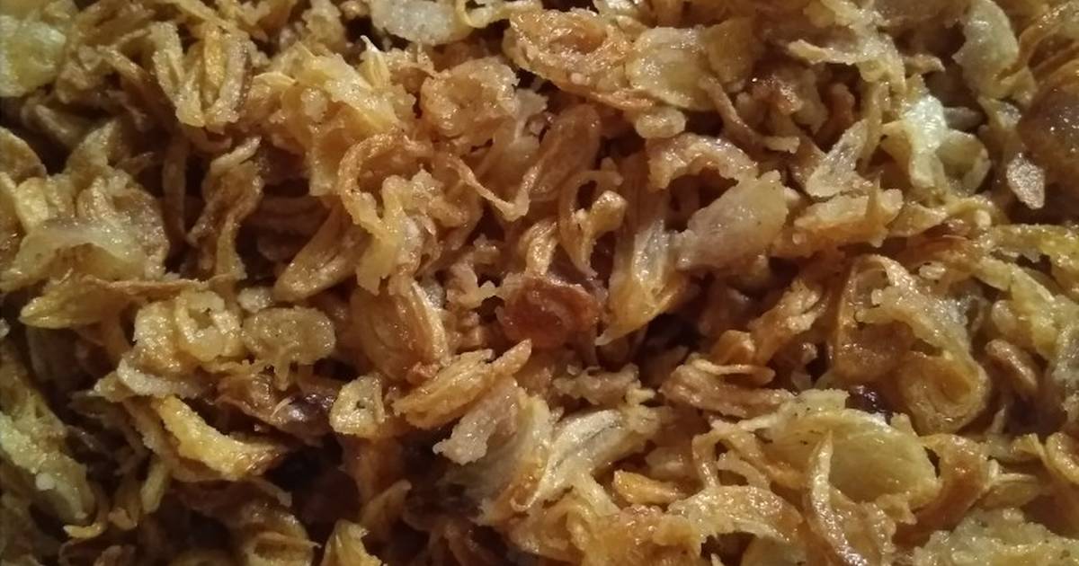 Cara Membuat Bawang Goreng Tepung Terigu dan Cara Menjualnya