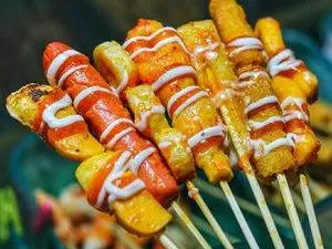Usaha Sosis Bakar Dan Sate Seafood Serba 2000