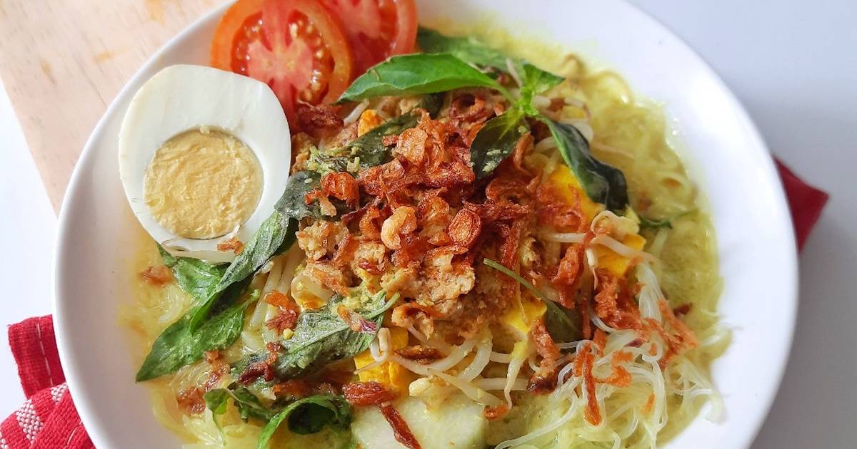 Laksa Sunda dengan Kuah Santan Menjadi Lebih Gurih dan Lezat
