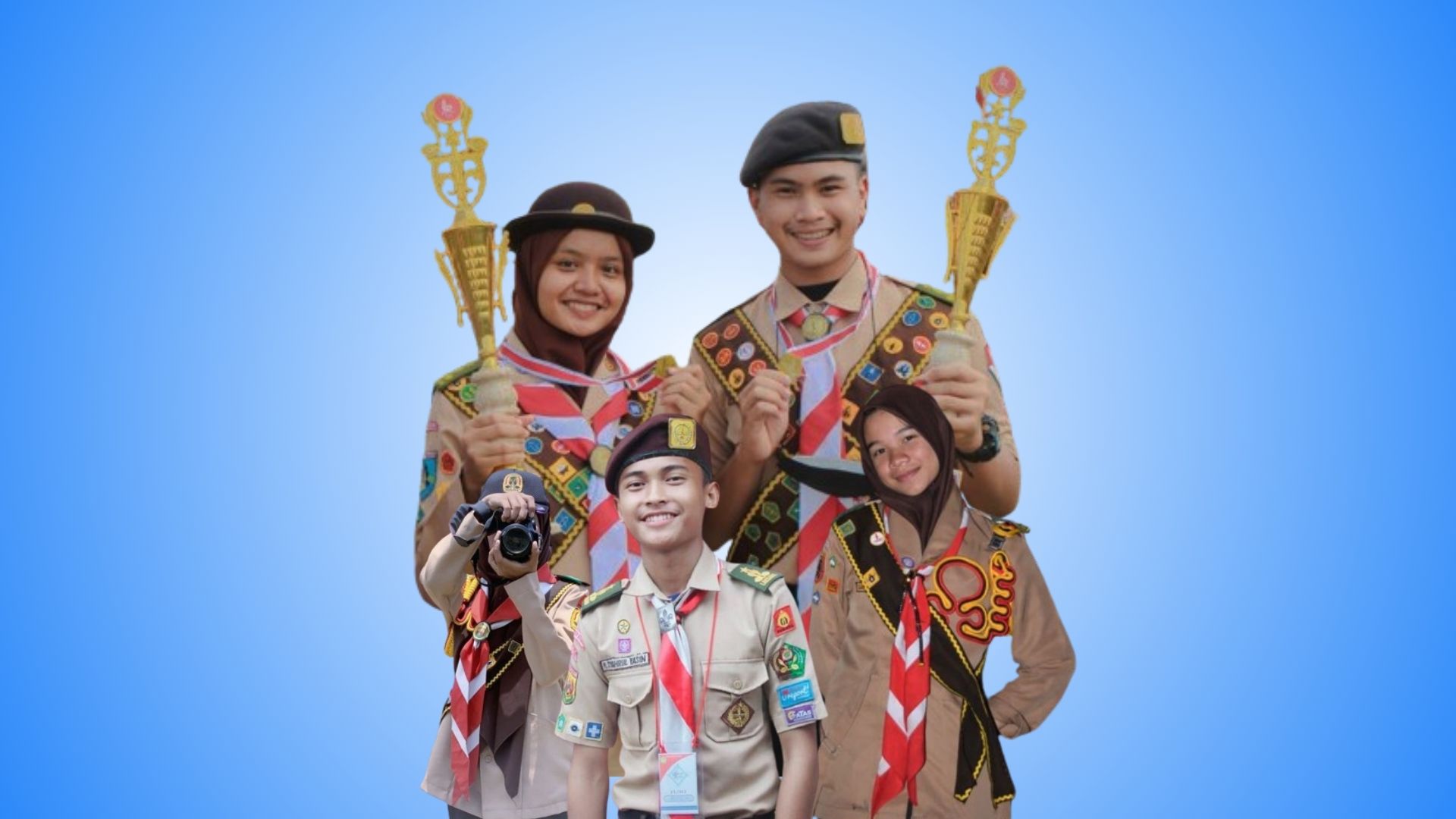 fungsi seragam pramuka