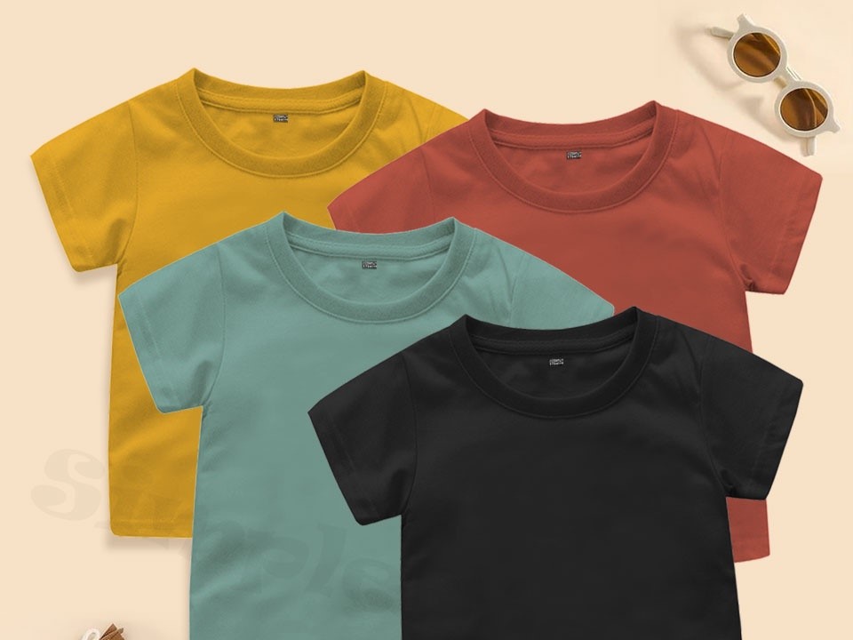 Kaos Polos Anak-Anak Untuk Kegiatan Sehari-hari Yang Nyaman