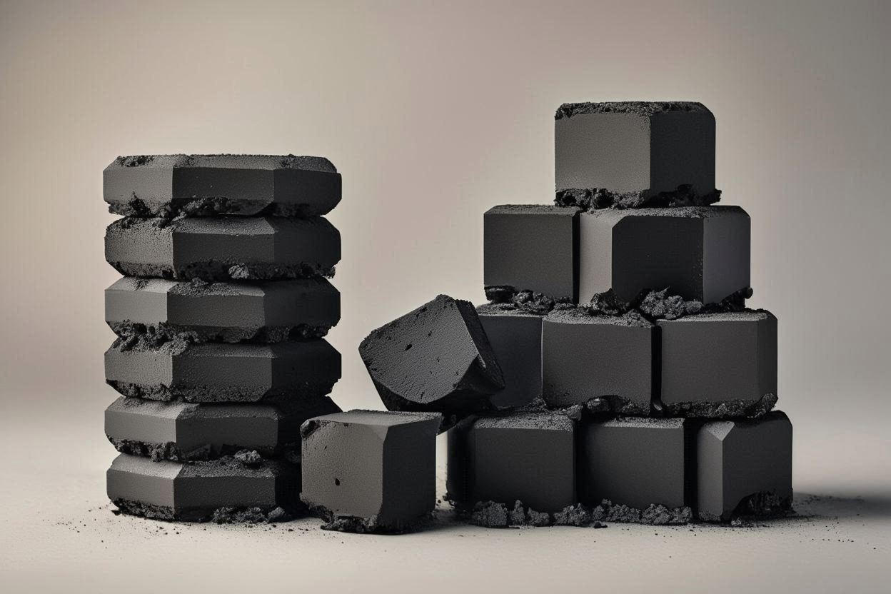 coconut shell charcoal briquettes