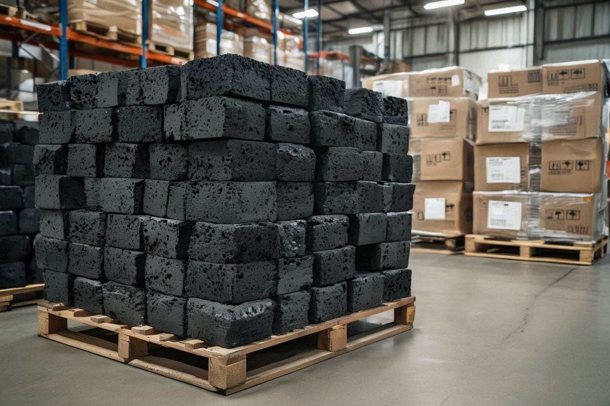 coconut charcoal briquette exporter