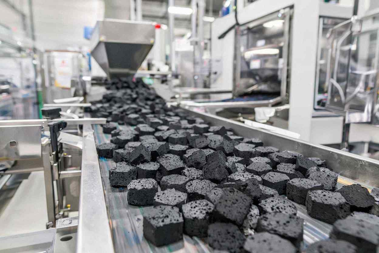 OEM hookah charcoal production
