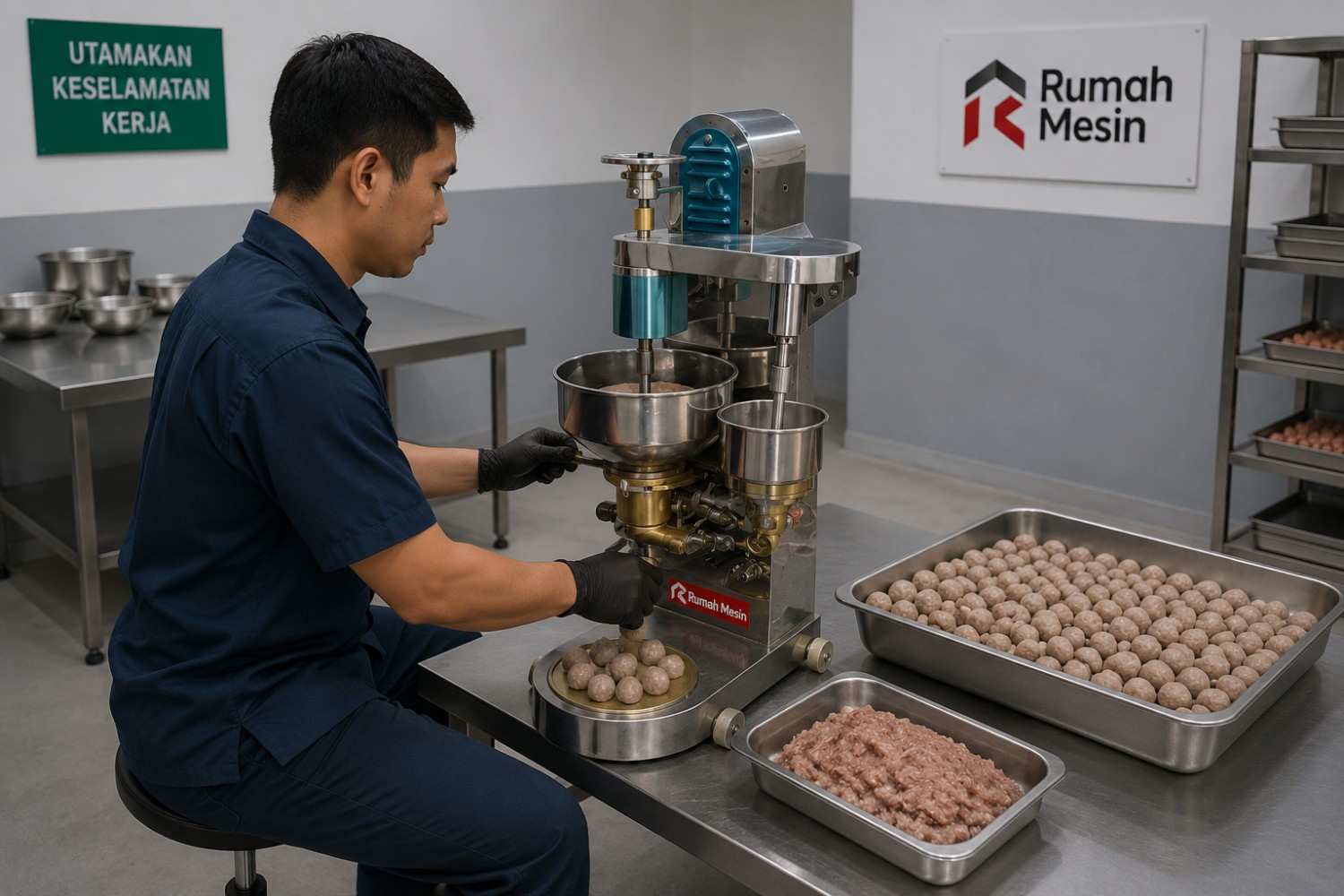 Alat Cetak Bakso Kapasitas Besar