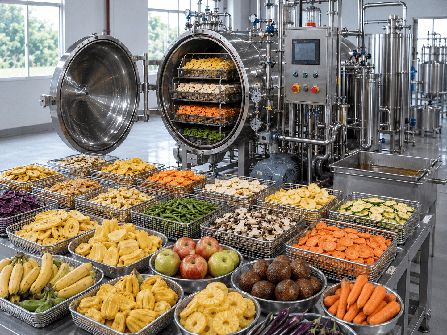Fungsi Vacuum Frying dalam Pengolahan Makanan