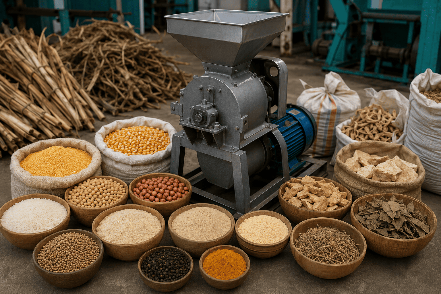 hammer mill cocok untuk bahan apa