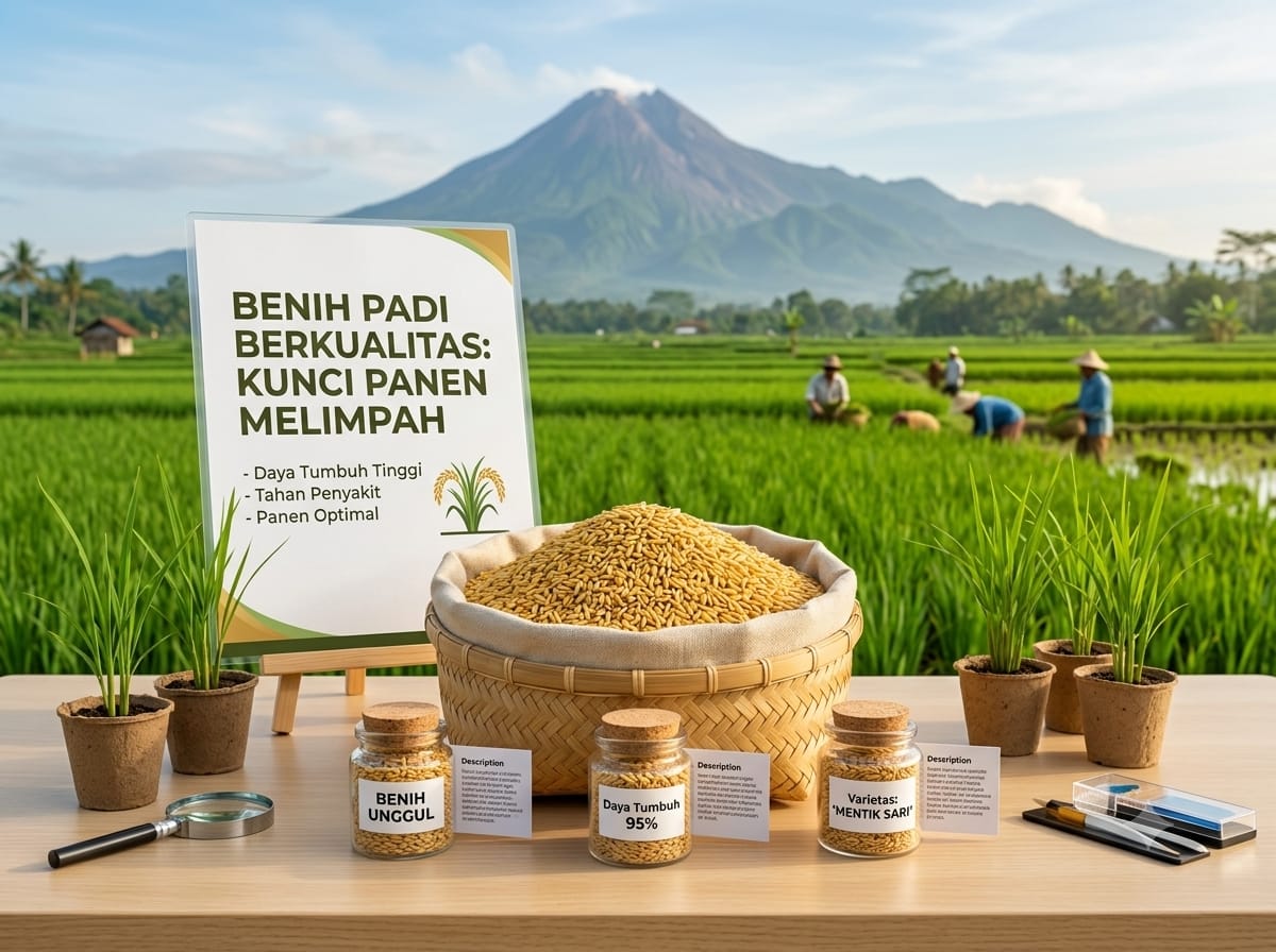 Tips Memilih Benih Padi