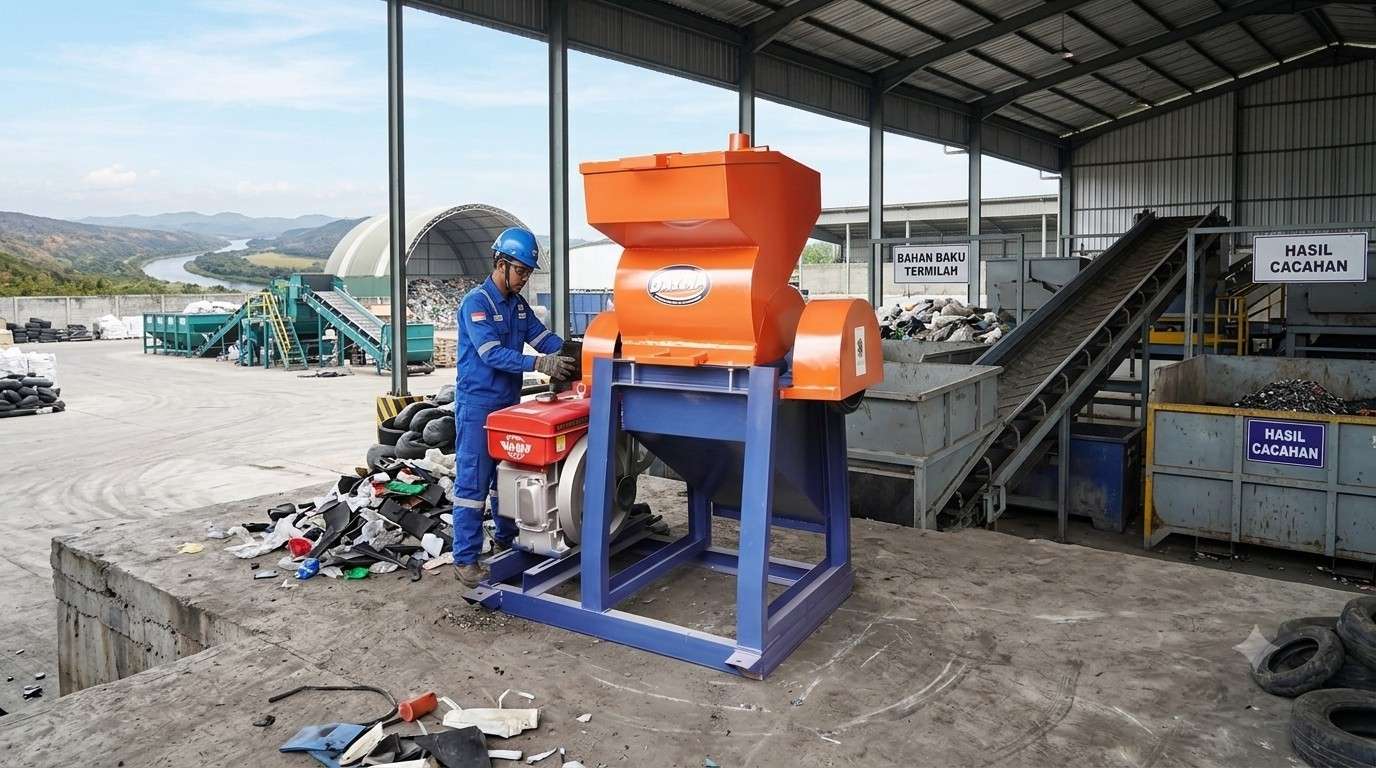 Cara Mengatasi Mesin Crusher Sampah Macet